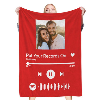 Customizable Fleece Blanket™
