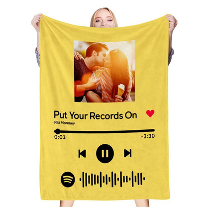 Customizable Fleece Blanket™